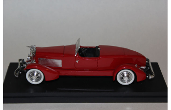 DUESENBERG SJ Speedster "Fishtail" (1933), red
