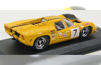 LOLA T70 Coupe N 7 Brans-hatch 1969 Craft - Lieddel, Yellow Black