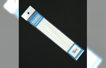 Пластиковый профиль пруток 1*2*250мм. 6шт