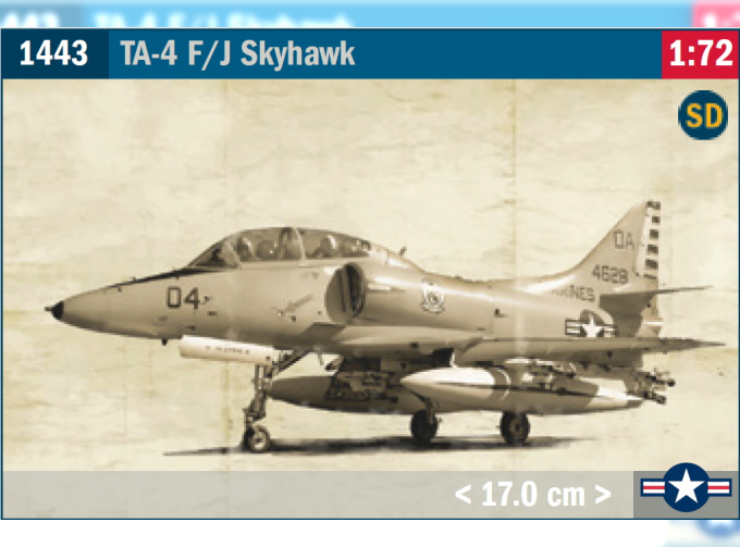 Сборная модель TA4 F/J Skyhawk
