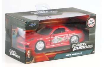 MAZDA Dom's RX-7 красный из фильма "Форсаж" (1993)