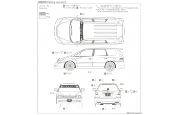 Сборная модель Honda Odyssey '01 Garson Geraid '01