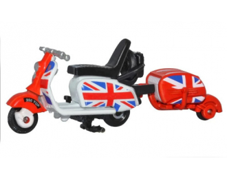 Scooter & Trailer Union Jack