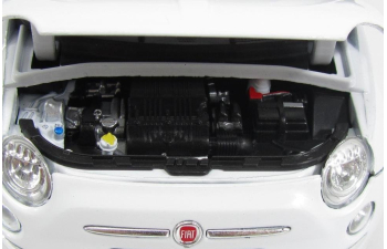 FIAT NUOVA 500 (2007), white