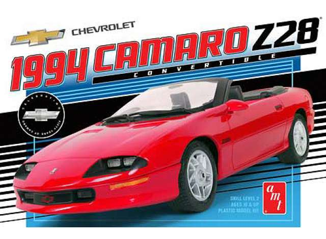 Сборная модель Chevrolet Camaro Convertible, plastic modelkit 1994