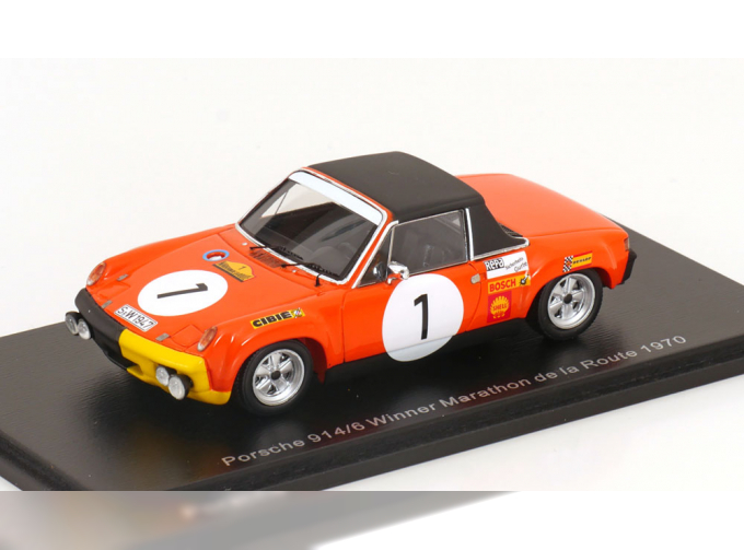 PORSCHE 914/6 Winner Marathon de la Route, Larousse/Marko/Haldi (1970)