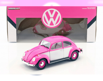 VOLKSWAGEN Beetle 1967 Pink/White