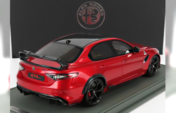 ALFA ROMEO Giulia Gtam 2020 - Con Vetrina - With Showcase, Rosso Gta - Red Met