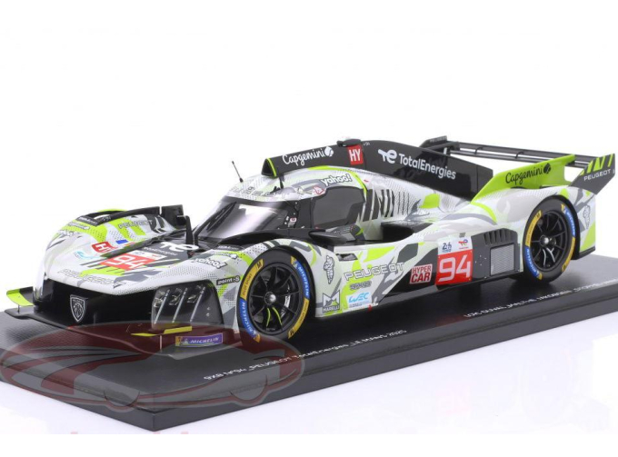 PEUGEOT 9X8 №94 11th 24h LeMans Stoffel Vandoorne, Malthe Jakobsen, Loïc Duval (2025)