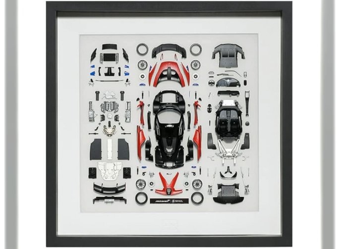 Сборная модель McLaren Senna (Orange) Parts Panel