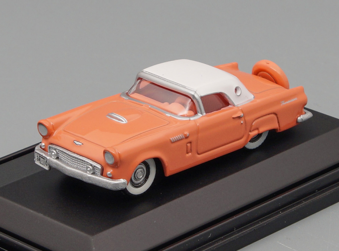 FORD Thunderbird (1956), sunsetcoral / colonialwhite