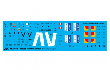 Сборная модель GMC M1008 грузовой автомобиль / M1008 Troop Carrier