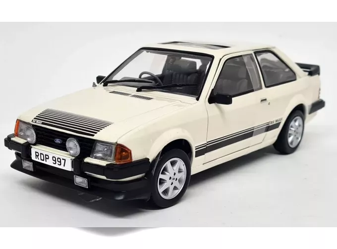 FORD Escort RS 1600i RHD (1984), white