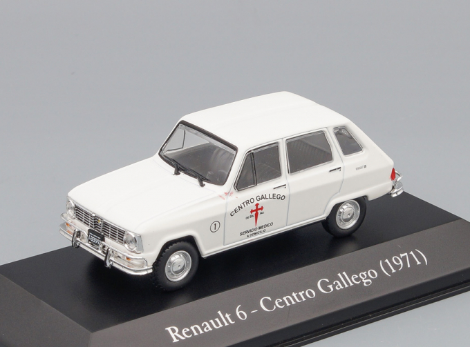 RENAULT 6 - Centro Gallego 1971, white