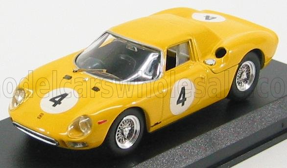 FERRARI 250lm N 4 Spa 1965 J-c.franck, Yellow