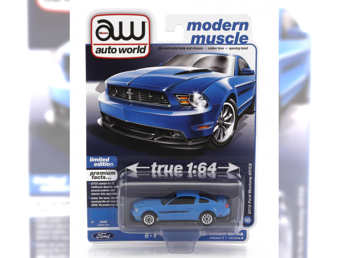 FORD Mustang GT Coupe (2012), blue