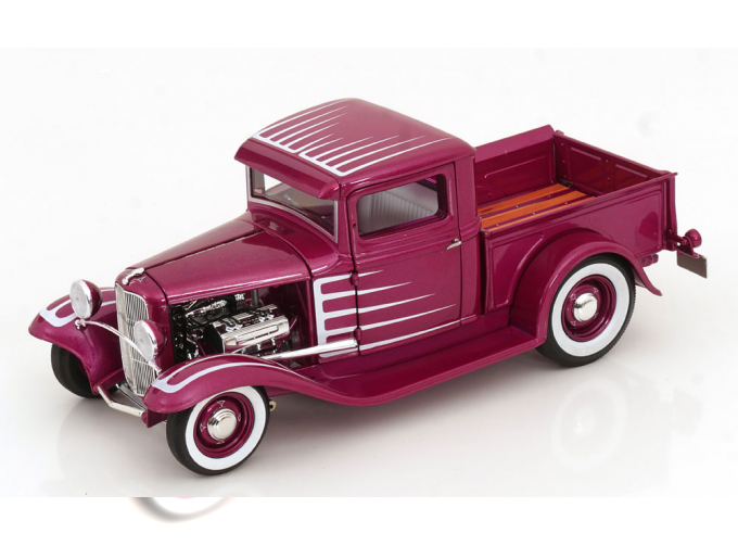 FORD Pick Up Hot Rod No 7 (1932), purple-metallic white