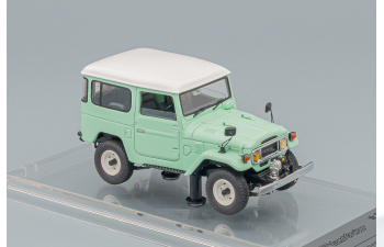 TOYOTA Land Cruiser 40 Series, light green / white roof