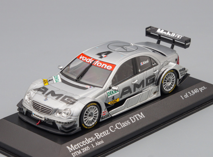 MERCEDES-BENZ C-Class DTM 2005 Team AMG-Mercedes J.Alesi #4, silver