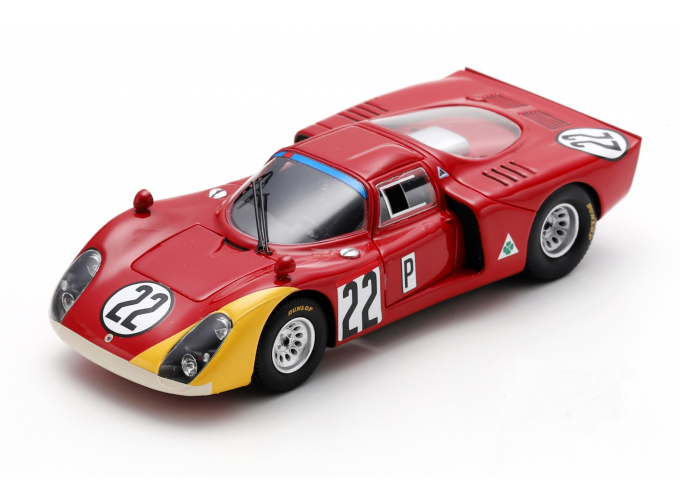 ALFA ROMEO T33/2 #22 Team Autodelta Spa 7th 24h Daytona Casoni, Biscaldi, Zeccoli (1968)