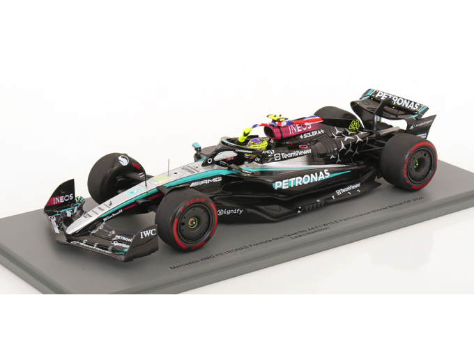 MERCEDES-BENZ-AMG W15 E Performance Winner GP Great Britain, Hamilton (2024)