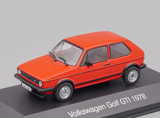 VOLKSWAGEN Golf 1 GTI (1978), red