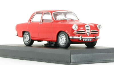 ALFA ROMEO Giulietta TI 1958, серия Auto Plus La Collection 81, красный