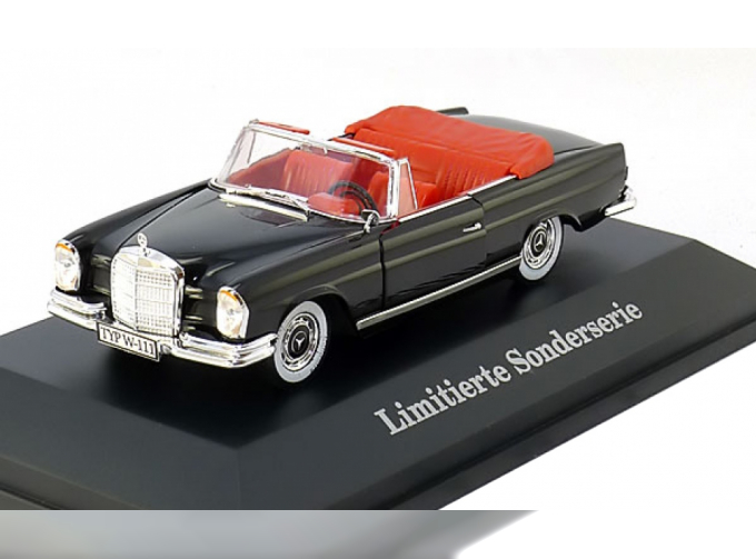 MERCEDES-BENZ 280 SE 3.5 W111 Convertible (1969), black