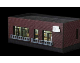 Diorama *Building part B*, various