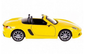 PORSCHE 718 Boxter, yellow