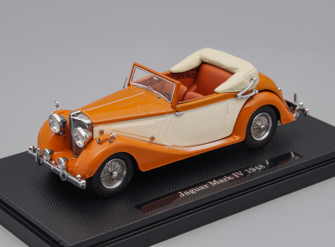 JAGUAR Mark IV (1948), orange / cream