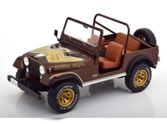 JEEP CJ-7 4x4 "Golden Eagle" 1980 Brown