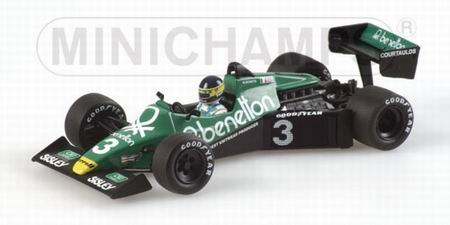 TYRRELL Ford 012 German GP (Michele Alboreto) 1983, black