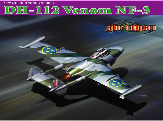 Сборная модель DH-112 Venom NF-3