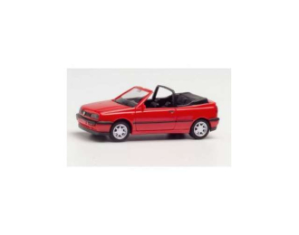 VOLKSWAGEN Golf III convertible, red