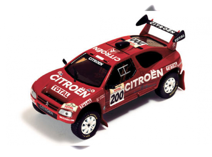 CITROEN ZX Rallye Raid #200 P.Lartigue-M.Perrin Winner Paris-Dakar (1995), red