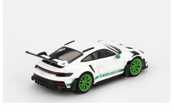 PORSCHE 911 (992) GT3 RS, white/green