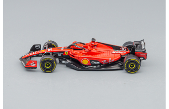 FERRARI F1 Sf-23 Team Scuderia Ferrari №16 Season (2023) Charles Leclerc, Red Black