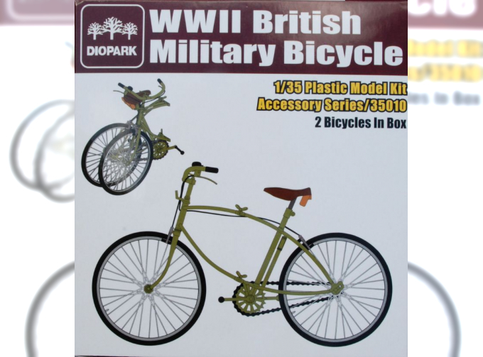 Сборная модель WWII British Military bicycle