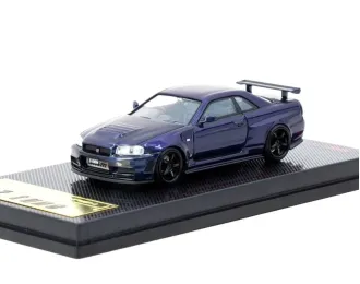 NISSAN Nismo R34 GT-R Z-tune, midnight purple metallic