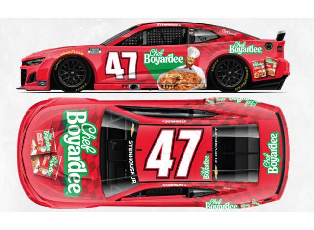 Chevrolet #47 Ricky Stenhouse Jr. *Chef Boyardee*, red 2026