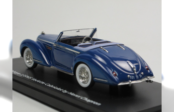 DELAHAYE 135 MC cabrio (1947), blue