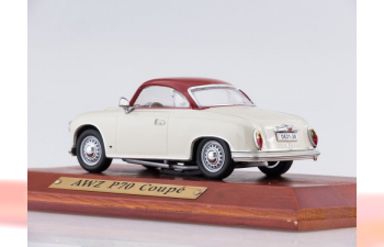 AWZ P70 Coupe (1955), white / burgundy