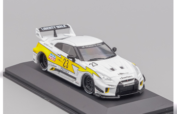 NISSAN 35gt-rr Lb-silhouette №23 Works Liberty Walk (2020), white / yellow / black
