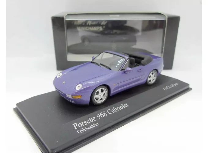 PORSCHE 968 Cabriolet (1994), Purple