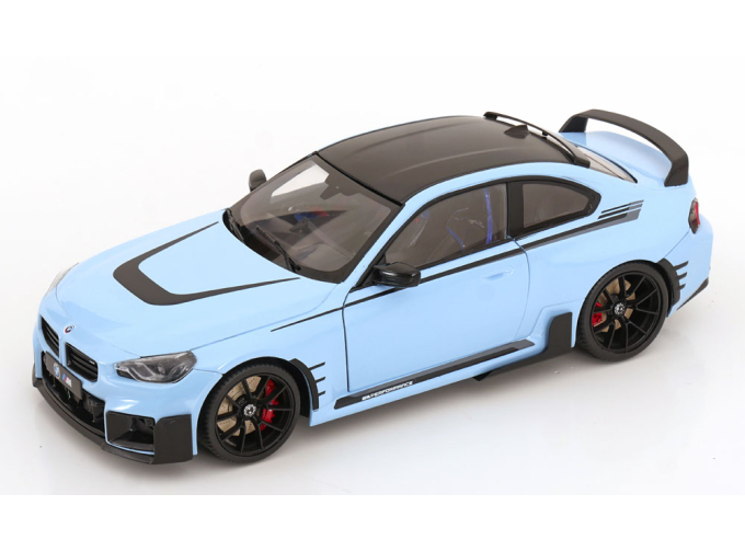 BMW 2-series M2 M-performance Parts (g87) (2024), Light Blue Black