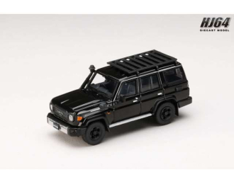Toyota Landcruiser 70 (GDJ76W) Customized Version, attitude black mica 2023