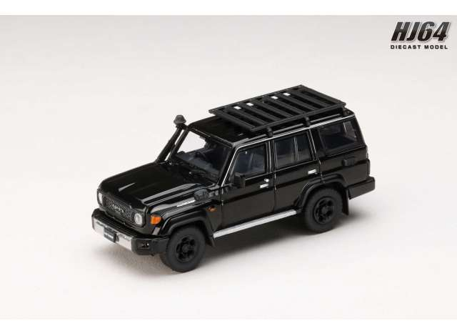 Toyota Landcruiser 70 (GDJ76W) Customized Version, attitude black mica 2023