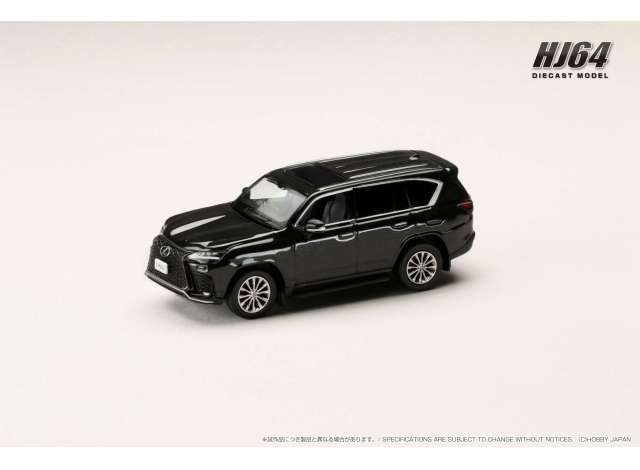 Lexus LX600 F Sport, graphite black / black interior