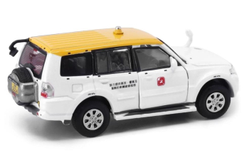 MITSUBISHI Pajero Hong Kong EMSD (2015), white/yellow